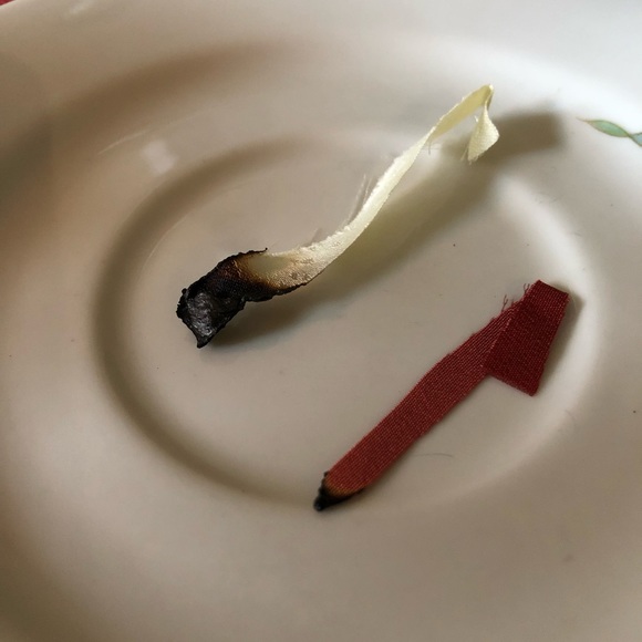 Vintage Silk Cropped Kimono Jacket Robe in Cream - Picture 13 of 13